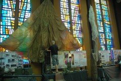 Installation du parachute